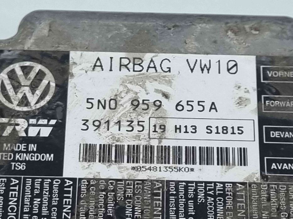 Calculator airbag Volkswagen Passat B6 Variant (3C5) [Fabr 2005-2010]
