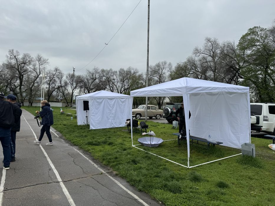 Шатер. Палатка. Выставка. Спортивные мероприятия. Тимбилдинг