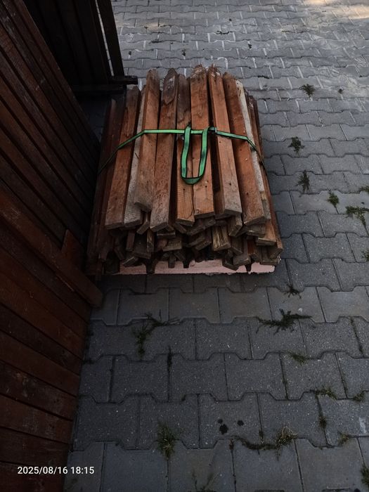 Panou gard gărdut din lemn