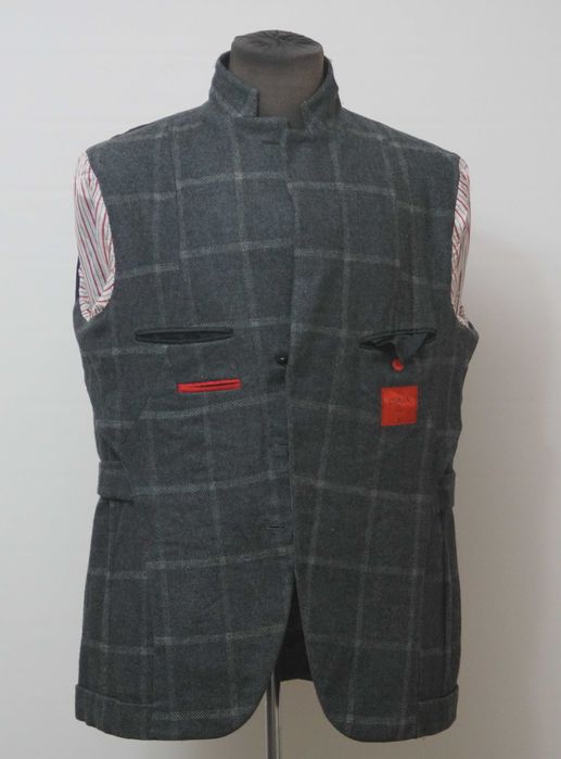 Sacou carouri ISAIA model Sailor lana si matase marimea 54