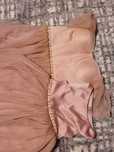 Rochie mama fiica roz pudrat