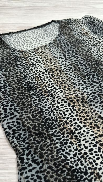 Кофта водолазка леопард размер 40-44