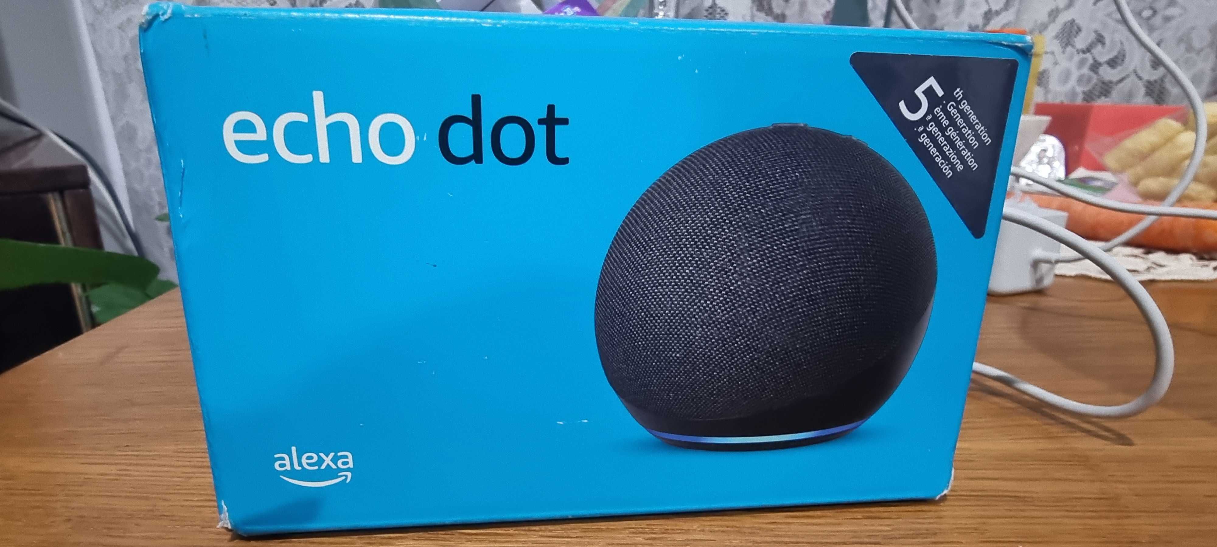 Boxa Alexa Echo dot - 2 bucăti