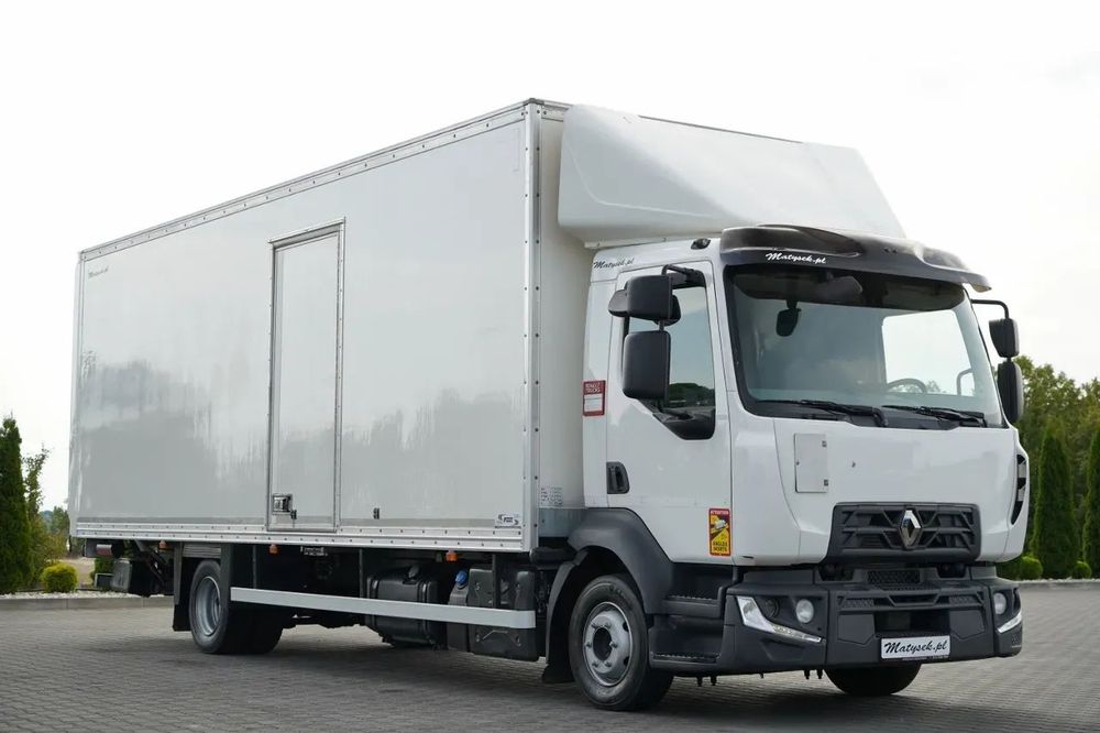 Renault D 210 / 4x2 / CONTAINER / 7.5M / DHOLLANDIA LIFT / EURO 6
