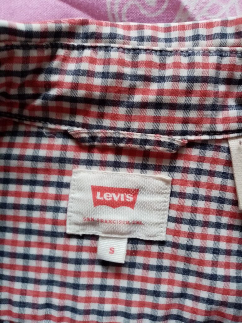 LEVIS Оригинална Мъжка/унисекс караирана риза