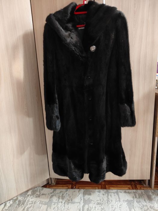 Норковая шуба — отличное состояние!