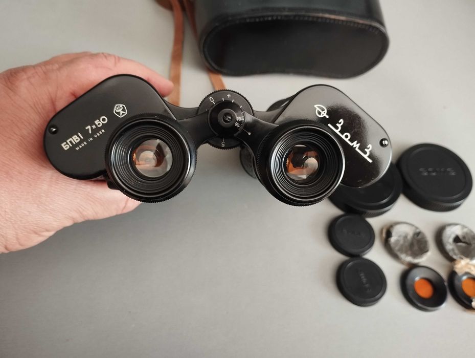 ТОП НОВ Съветски Бинокъл-БПВ1 7х50-MADE IN СССР