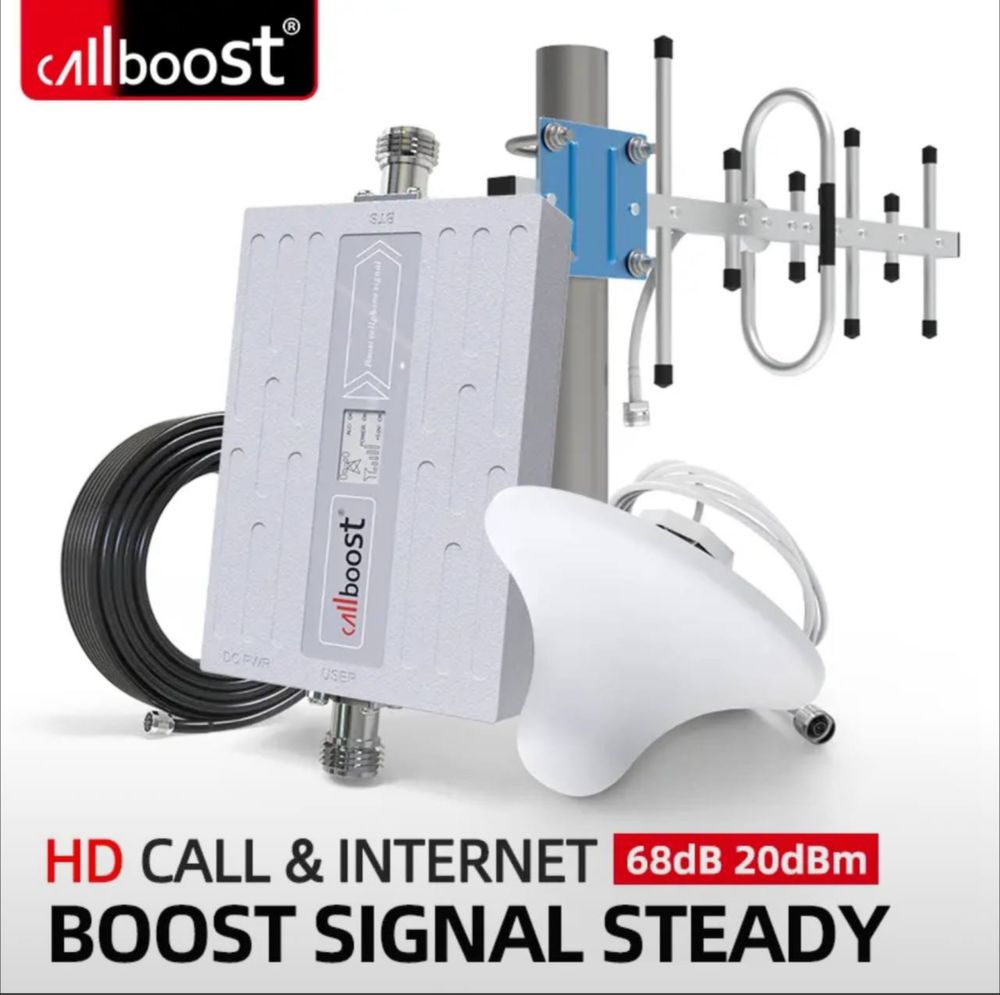 Усилитель сотовой связи Gsm, 2G, 3G, 4G, сетевой сигнал