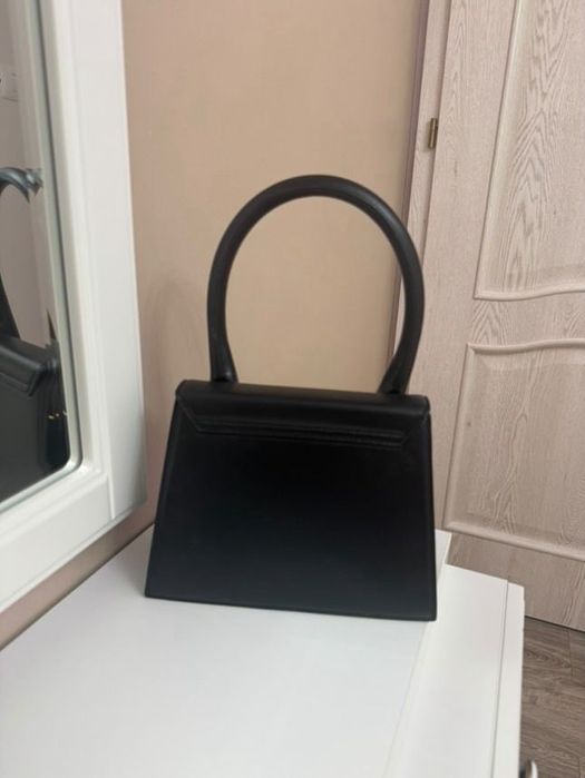 Geantă Jacquemus-Le Grand Chiquito tote bag, neagra