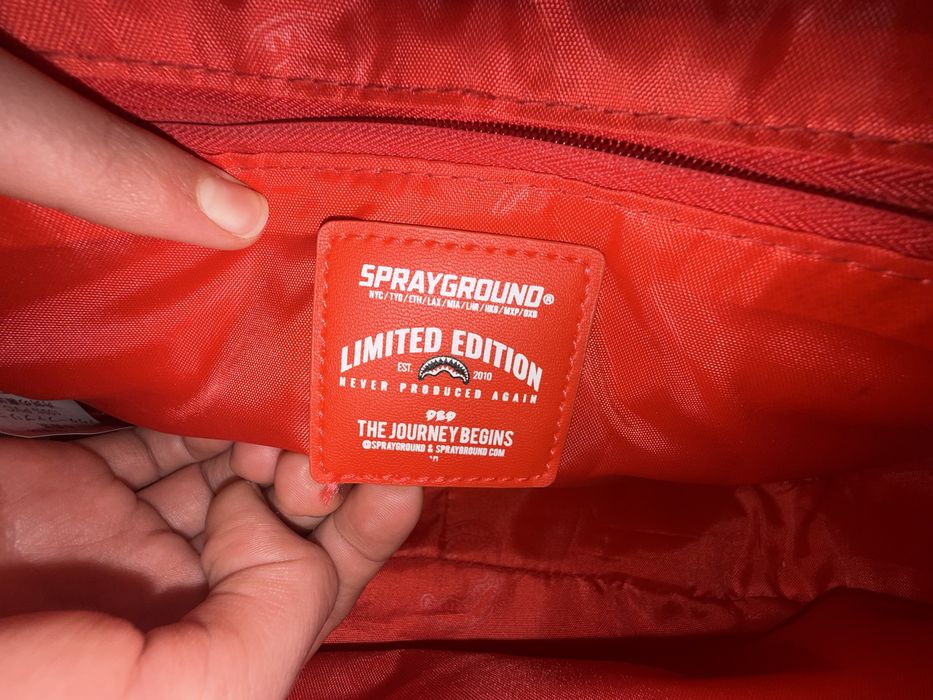 Sprayground toiletry bag