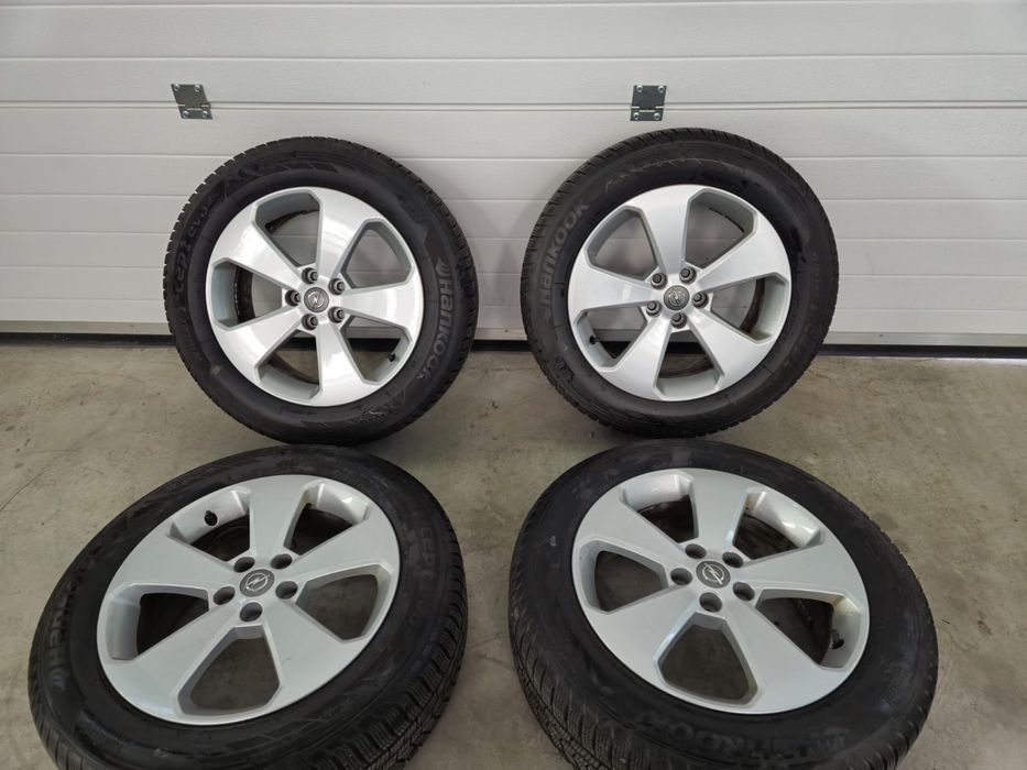 Jante 5x105 Opel Mokka R17 originale/ anvelope iarna Hankook 215 60 17
