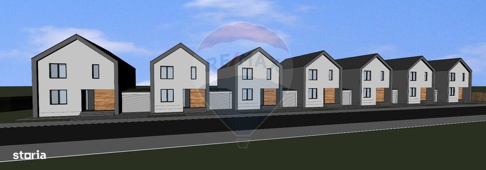 Teren cu Proiect 7 case, de vânzare, Brașov,Stupini