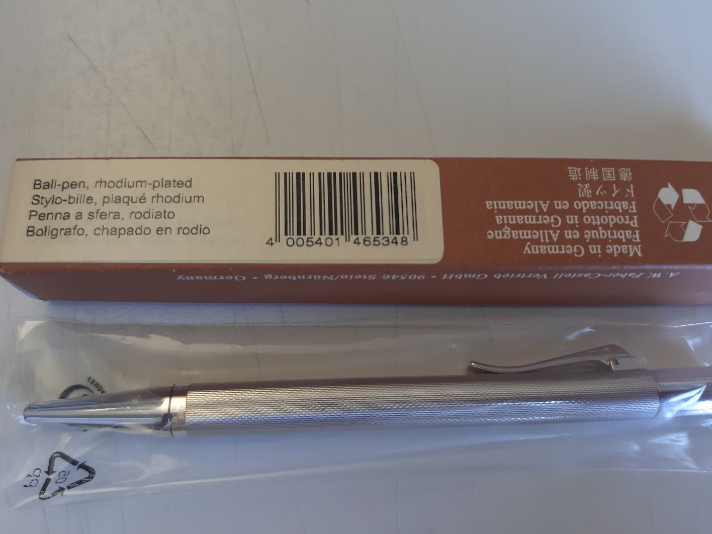 Pix Graf von Faber-Castell Guilloche Rhodium plated