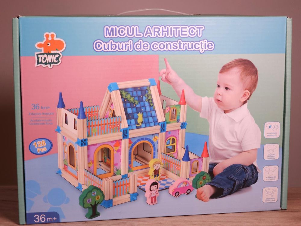 Jocuri Montessori si seturi constructie 2+ ani