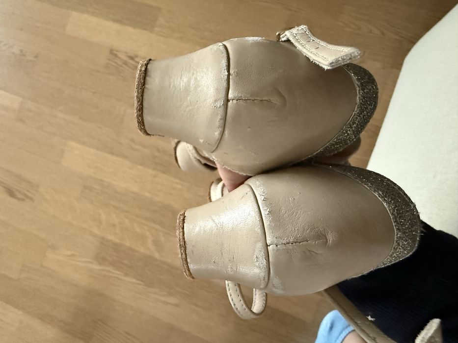 Sandale fetite piele dans sportiv, 20 cm