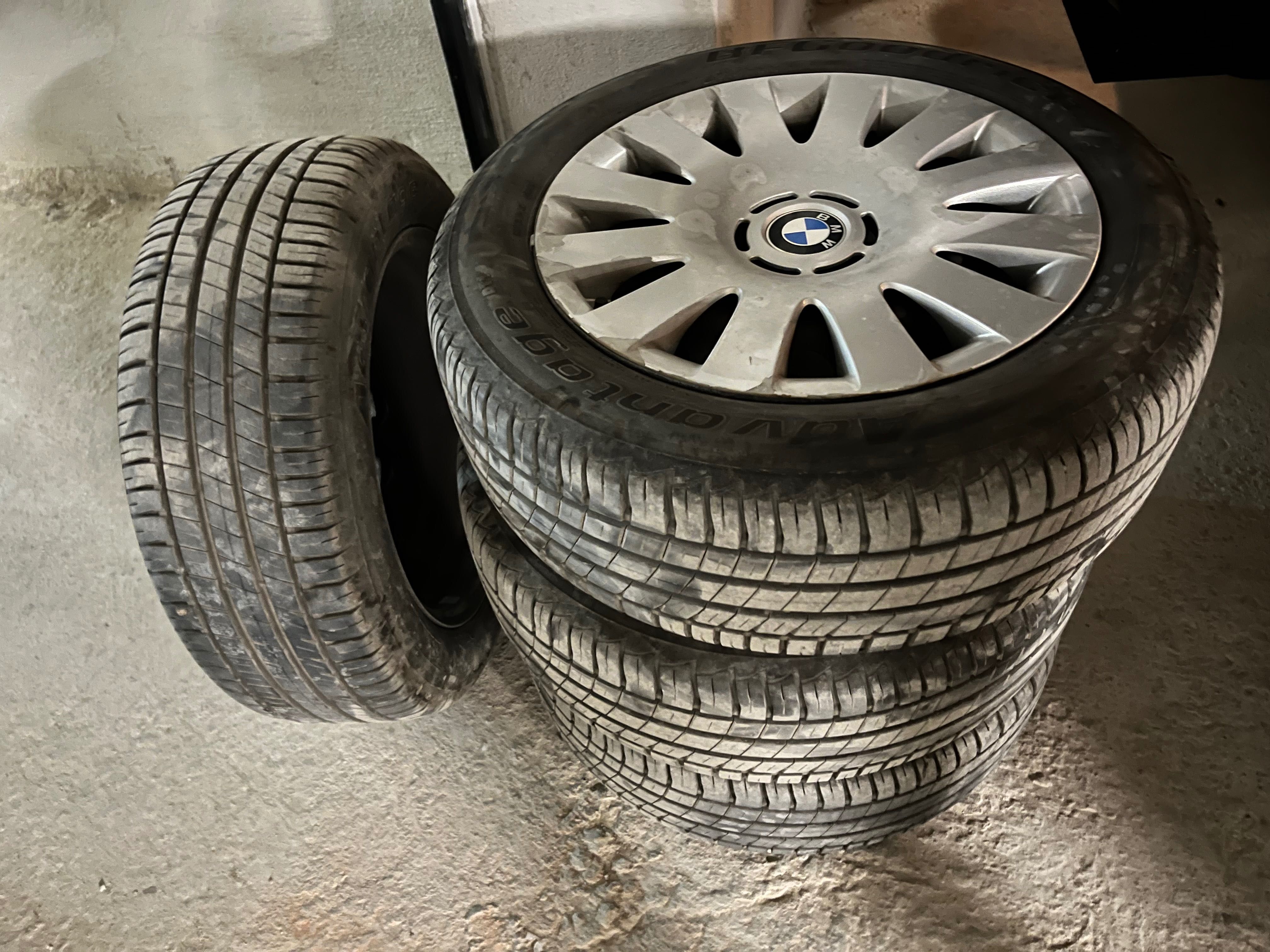 Goodrich летни гуми с джанти 205/55/16 + bmw тас