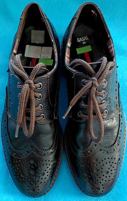 Pantofi ,,LLOYD,, cu inserții din piele naturală mărimea 41.5 (7 1/2)