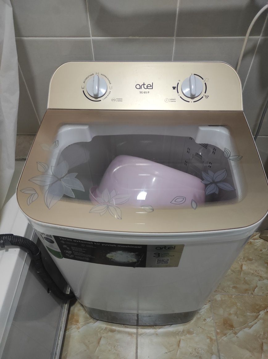 Artel SG 65P Кир ювиш машинаси 6,5кг  3-4 маротаба ишлатилган
