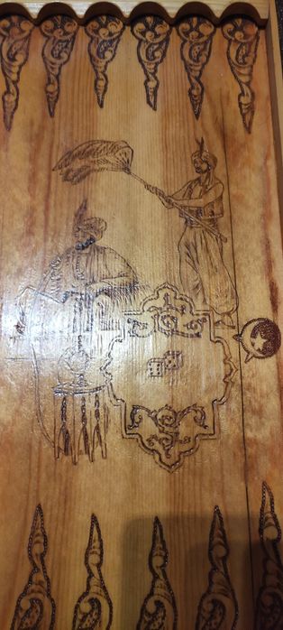 Уникална табла ръчна изработка дърворезба