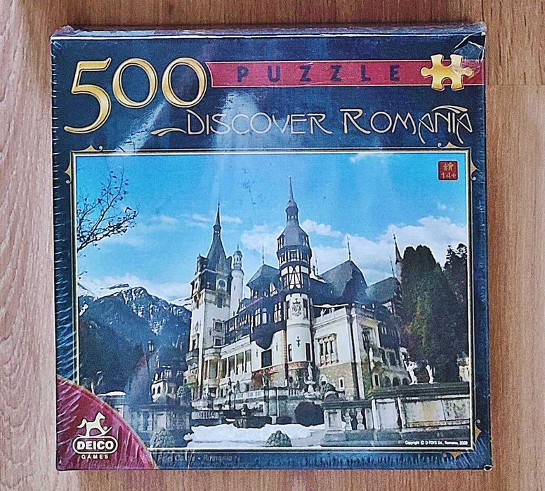 Пъзел 500 части Discover Romania