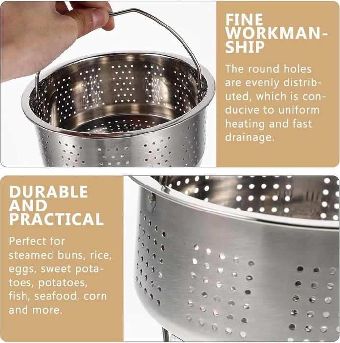 Кошница за тенджера за готвене на пара, под налягане