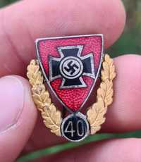 Insigna Pin Medalie Germania Nazista Nazi WW2 Al Doilea Razboi Mondial