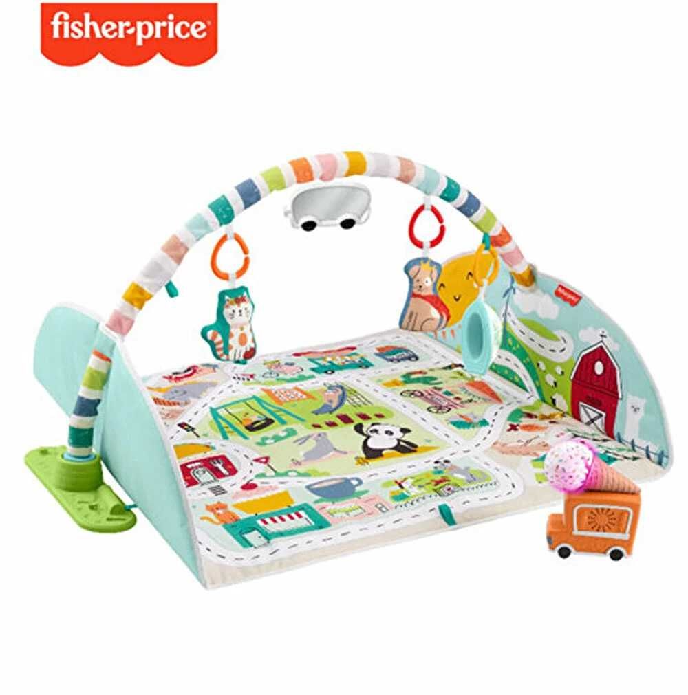 Saltea activitati bebe dimensiuni 45.5 x 68.5 Fisher Price!