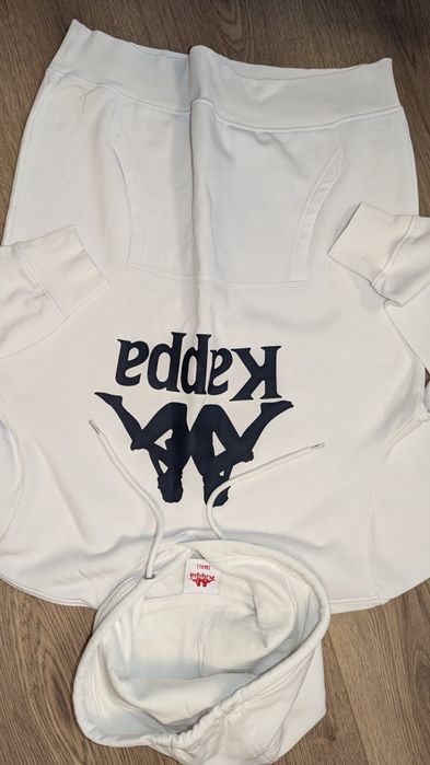 Kappa мъжки суичър/худи/ бял