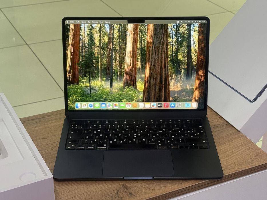 16GB RAM/Apple MacBook Air 13.6 M3 2025 EAC Midnight/SSD256GB/OZU16GB