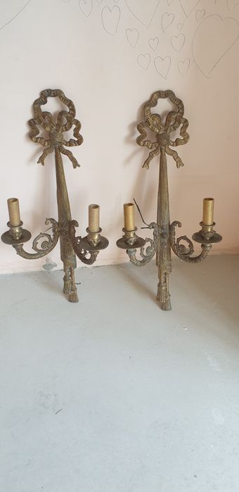 Accesorii decorațiuni înfrumusețare set bronz dore Franța 1930
