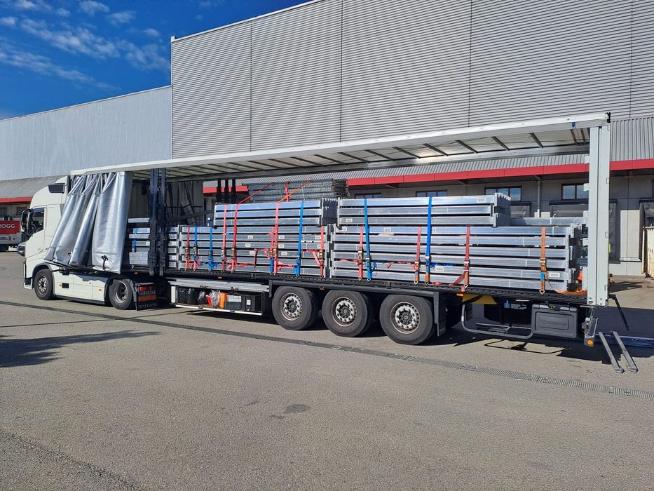 Rafturi pentru paleți industriale second-hand