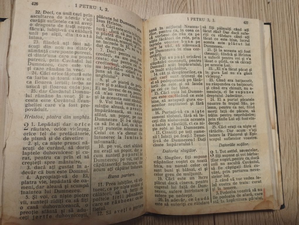 Biblia Noul Testament 1936