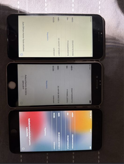 Всички за 220лв Iphone 6s/6 64GB/16GB