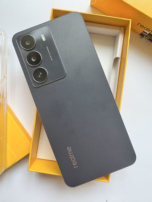 Мобилен телефон Realme 14x, 6 GB RAM, 128 GB, 5G, въглеродно черно