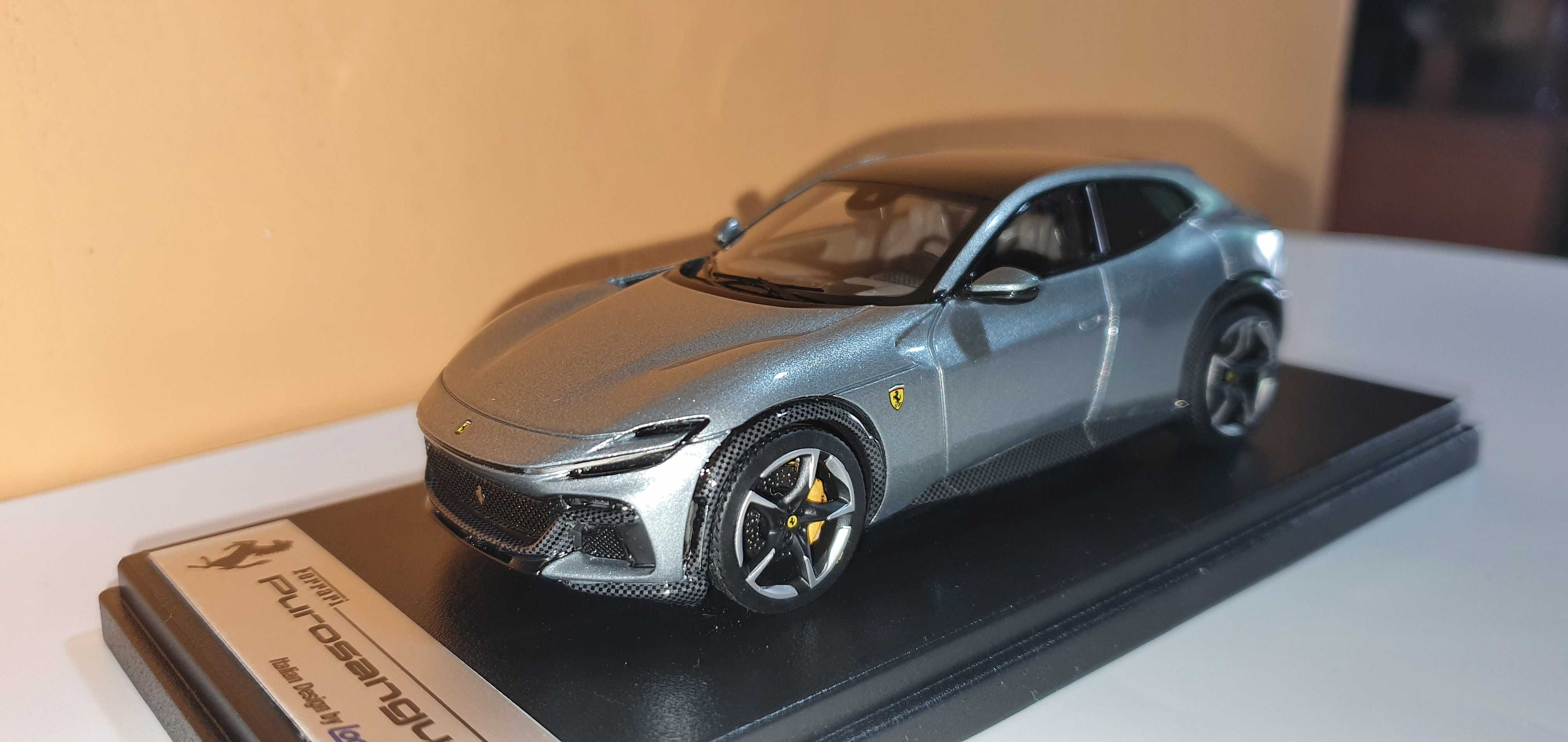 Macheta Looksmart 1:43 Ferrari Purosangue Grigio Titanio MY2022