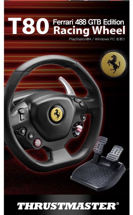 Руль T80  для  PS4