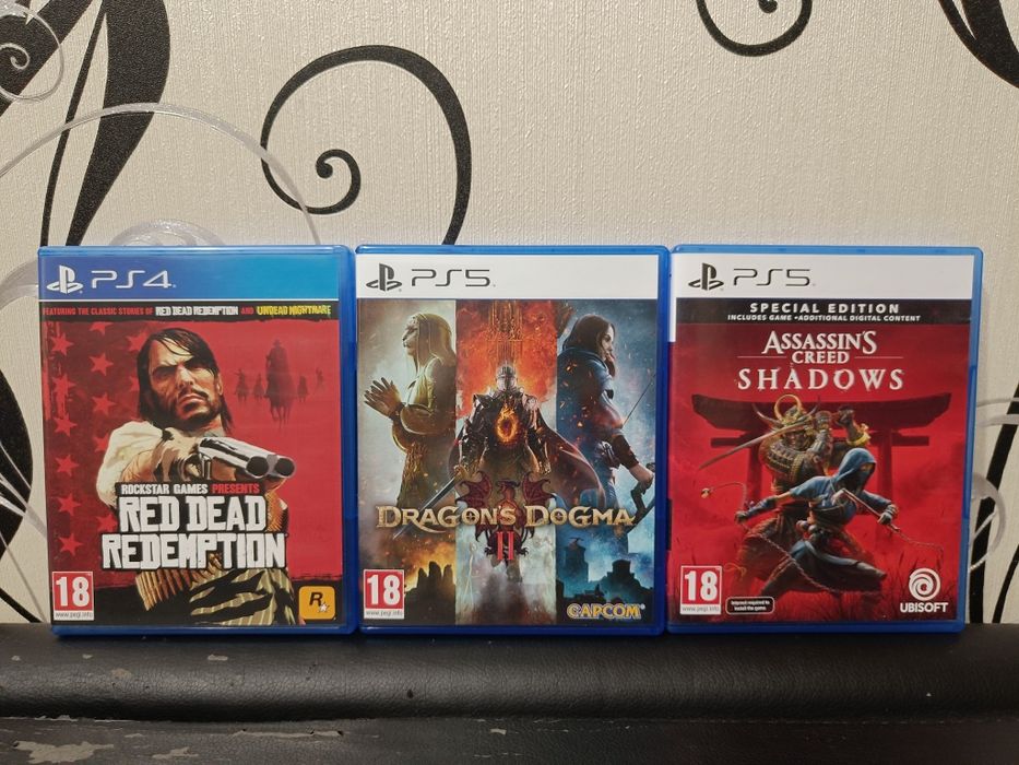 Игры на дисках ps4/ps5