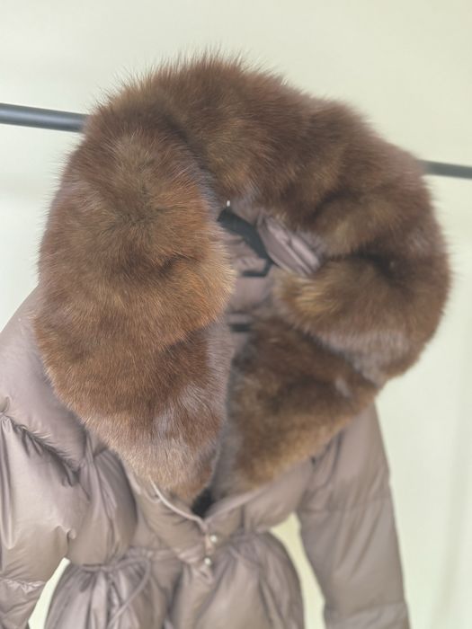 Дамско яке от ествен косъм