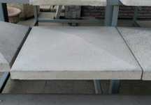 Capace stâlp gard beton gri - Diverse dimensiuni
