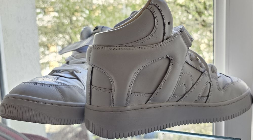 Tenesi dama/adidasi/pantofi sport înalți ISABEL MARANT, piele, nr 38