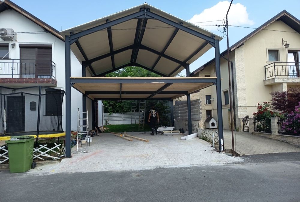 Vand hala metalica complecta accept și variante auto