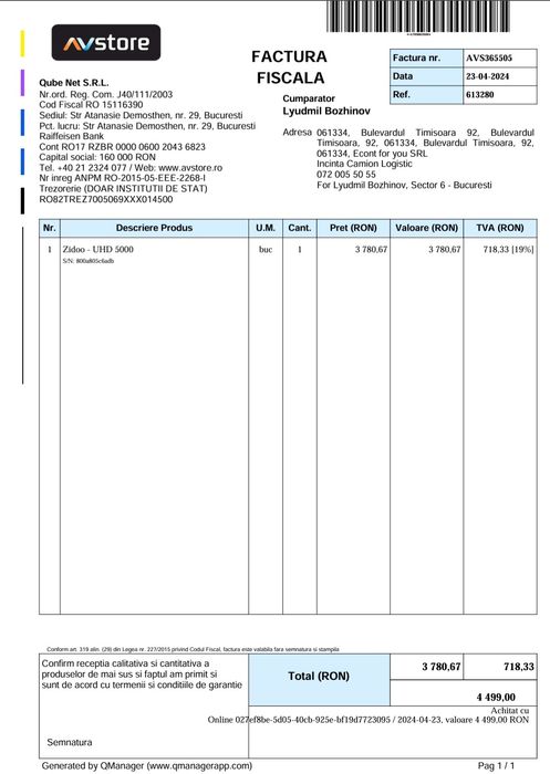 HD Player ZIdoo UHD 5000