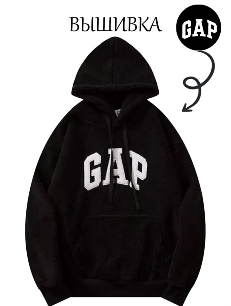 Худи с вышивкой Gap