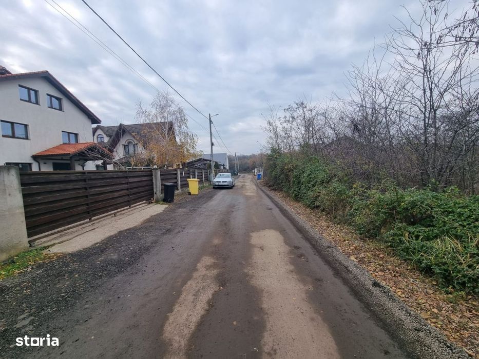 Vand 2500 mp in Branesti, strada Brazi in spatele lizierei, utilitati,