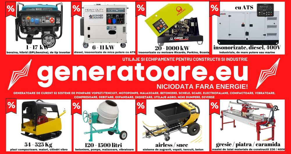 Generator hibrid GPL/GAZ/BENZINA 230V 8,2kW CNO-NRG-10000-G-ATSr cuATS