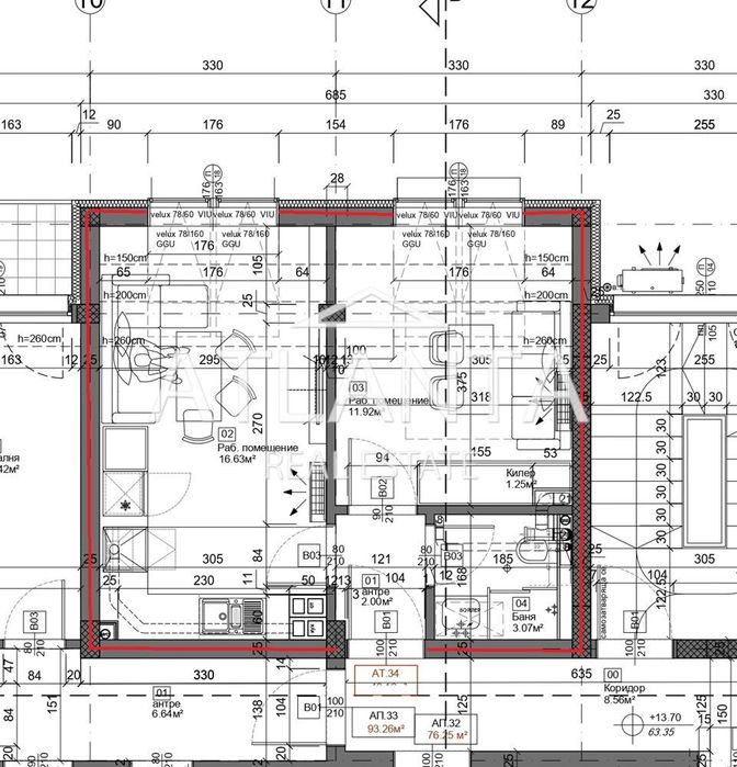 Продава се Двустаен апартамент в Варна, Трошево - 50 кв.м за 1540 €/кв.м - Снимка #1