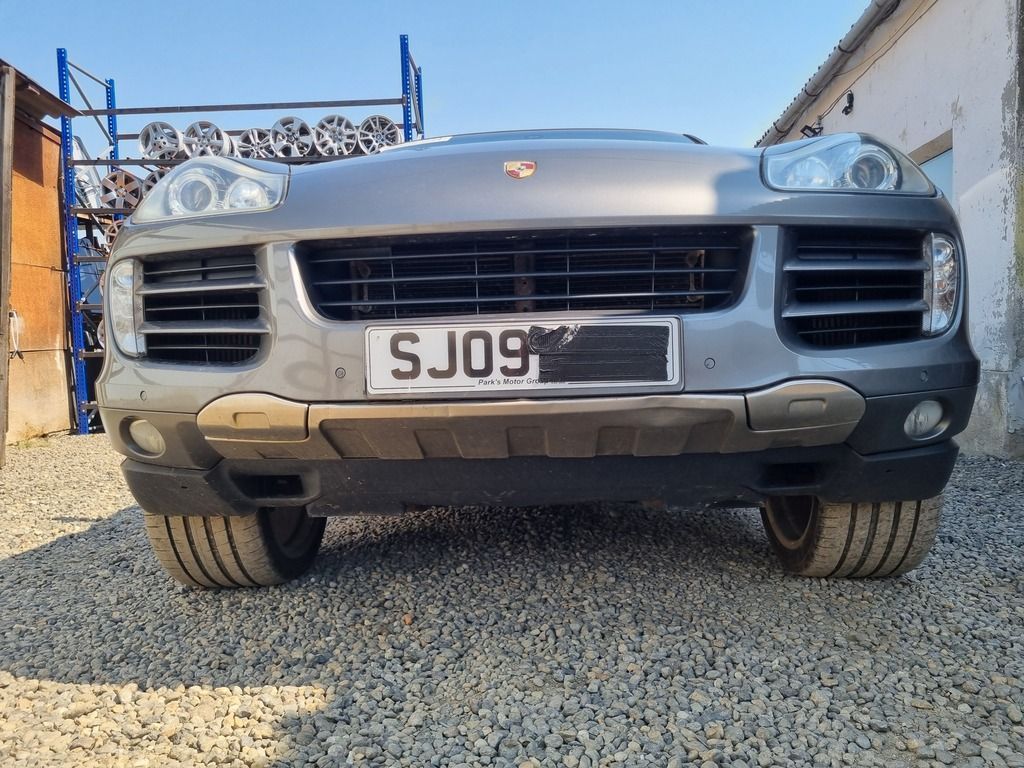 Bara fata Porsche Cayenne Facelift 2007 - 2010 GRI LM7W (1060) model fara spalatoare far