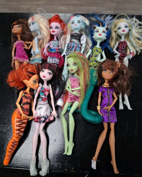 куклы Monster High, LPS, Winx, Bratz