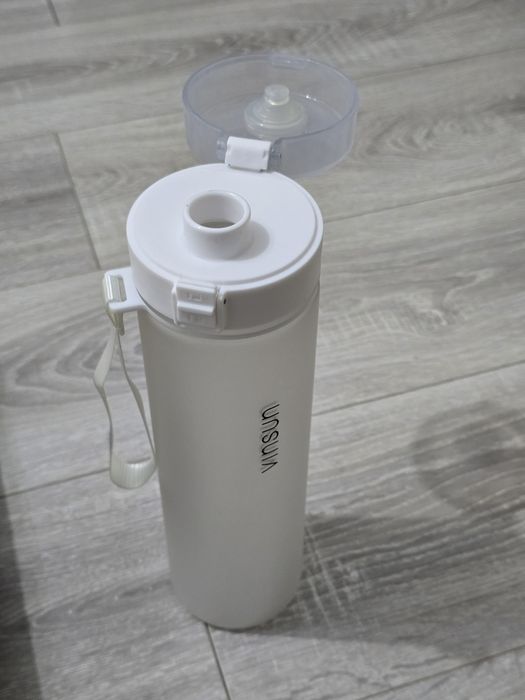 Sticlă sport apă VINSUN 1L – Tritan BPA-Free, etanșă, ușoară