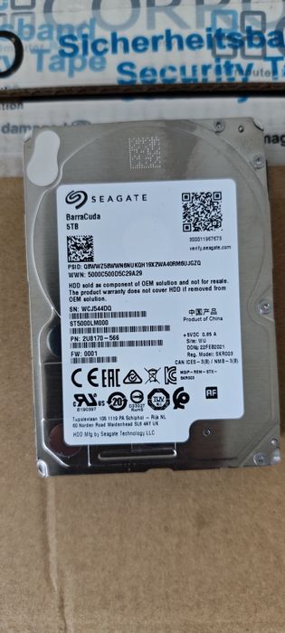Vand HDD 5TB Seagate BarraCuda